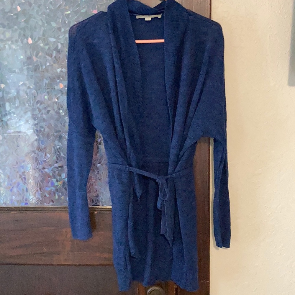 Loft sweater with belt